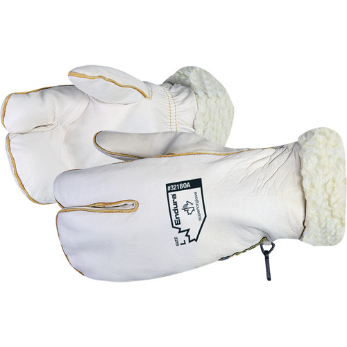Superior Glove Works Ltd.  321BOA-L  Endura<sup>?</sup> Cowgrain Winter Mitt with Acrylic-Pile Lining, Size Large, Mitt - Pair