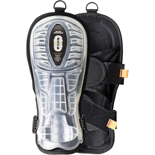 Knee Armor Gel-Pro Eliminator RT Kneepads, Hook and Loop Style, Plastic Caps, Gel Pads-(Pair)