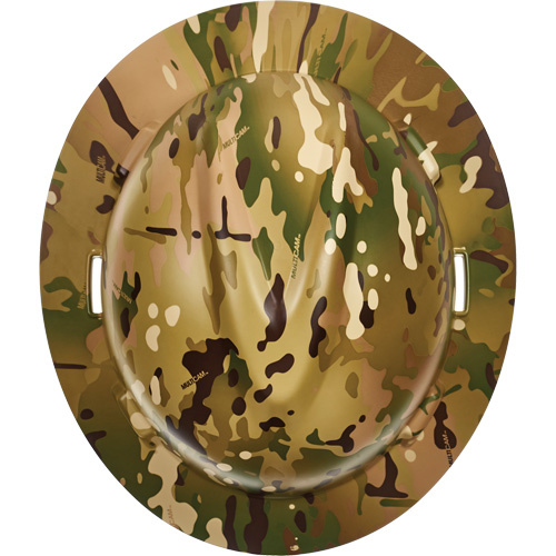 MSA  10204784  V-Gard<sup>?</sup> Hydro Dip Full Brim Hard Hat, Ratchet Suspension, Multi-Colour - Each