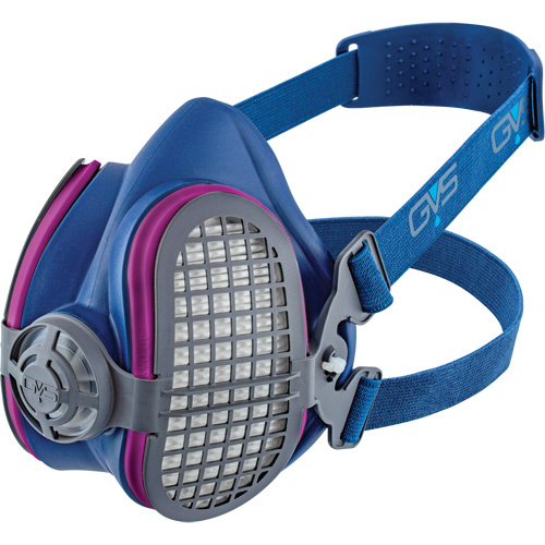 GVS SPR451IFUC-NA Elipse<sup>?</sup> P100 NIOSH Respirator with Replacement P100 Filters, Elastomer/Thermoplastic, Small/Medium - Each
