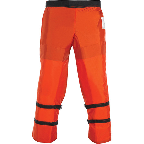 Natpro 18-784W Chainsaw Chaps, 29" L, Orange, 400 Denier Nylon-(Each)