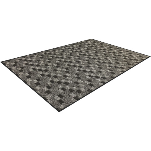 Mat Tech TVM61054 Terra Nova Classic Entrance Mat, Wiper, 6' x 10' x 5/16", Charcoal-(Each)