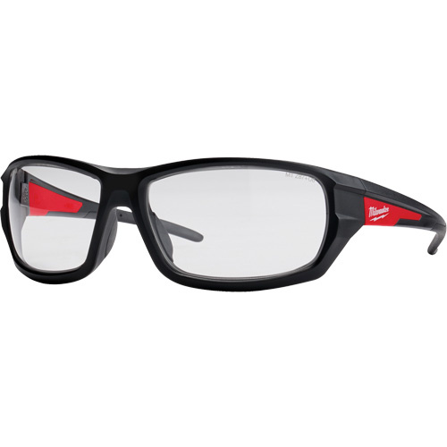Milwaukee 48-73-2020 Performance Safety Glasses, Clear Lens, Anti-Fog/Anti-Scratch, ANSI Z87+/Meets/Exceeds CSA Z94.3-(Each)