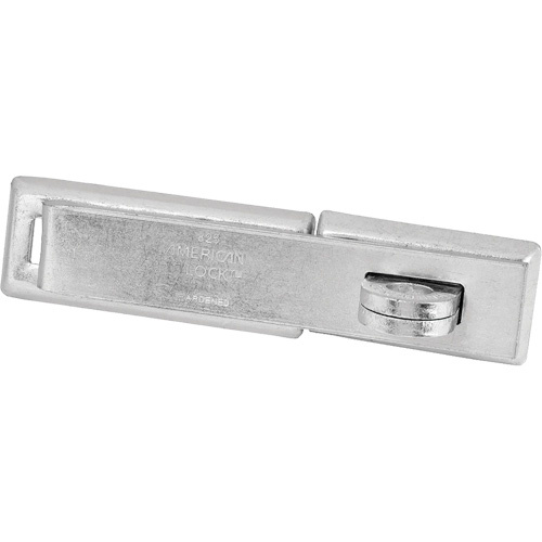 Master Lock  A825  Straight Bar Hasp, Silver - Each