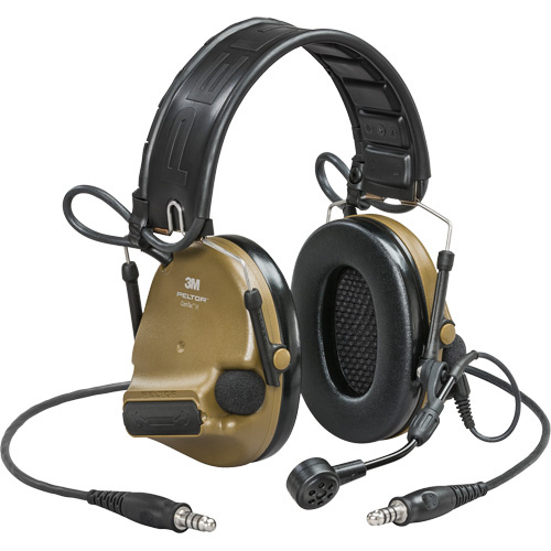 3M  7100202857  Peltor? ComTac? VI NIB Dual Lead Headset with Arc, Headband Style, 23 dB - Each