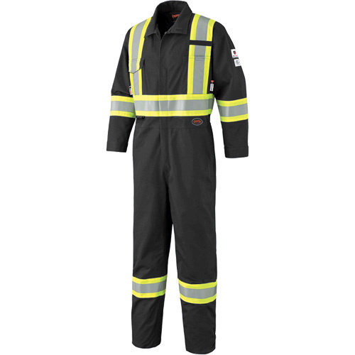 Pioneer 7702BK FR-Tech® 88/12 FR Arc Rated Coveralls  (Each)-Click on options for variations & Details.