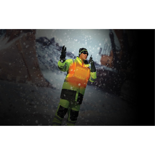 Protective Industrial Products  PC300HV1™0U  Boss® Therm™ Base Layer Heated Vest, Men's, One-Size, Black - Each