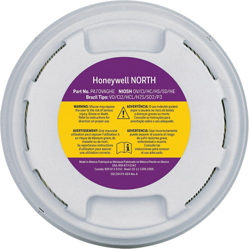 North PA7OVAGHE HEPA Filter Cartridge - Box of 4