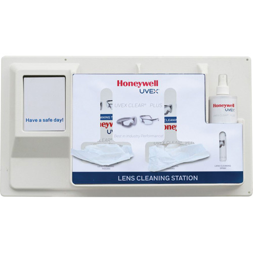 Honeywell  S485  Uvex Clear<sup>?</sup> Plus Permanent Lens Cleaning Station, Cardboard, 30" L x 4" D x 14" H - Each