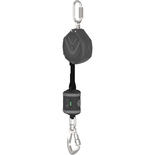 MSA  VSOHW-021-NC-C  V-Shock<sup>?</sup> Non-Leading Edge Personal Fall Limiter, 8', Web, Swivel - Each