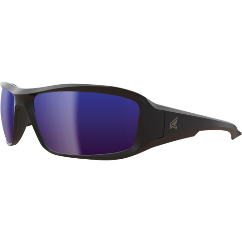 Edge Safety Eyewear  XB138.  Edge Brazeau Safety Glasses, Blue Mirror Lens, ANSI Z87+/Meets/Exceeds CSA Z94.3 - Each