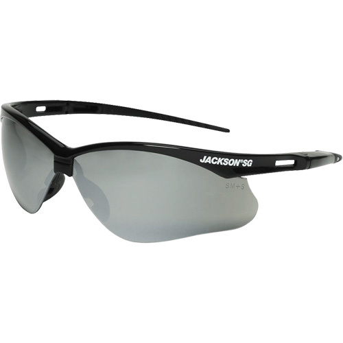 Jackson Safety  50006  Safety Glasses, Smoke Lens, Anti-Scratch, ANSI Z87+/Meets/Exceeds CSA Z94.3 - Each