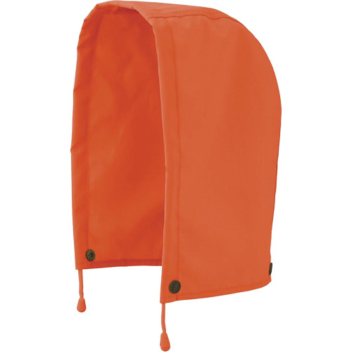 Pioneer  V1200350-O/S  5400H 300D Trilobal Ripstop Waterproof Rain Jacket Hood, High Visibility Orange, Polyester - Each