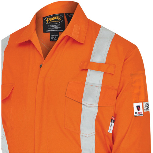 Pioneer 7702BB FR-Tech® 2-Tone Safety Coverall  (Each)-Click on options for variations & Details.