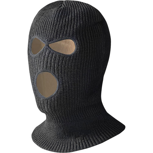 Pioneer  V4020271-O/S  5560A Lined 3-Hole Balaclava, Black - Each