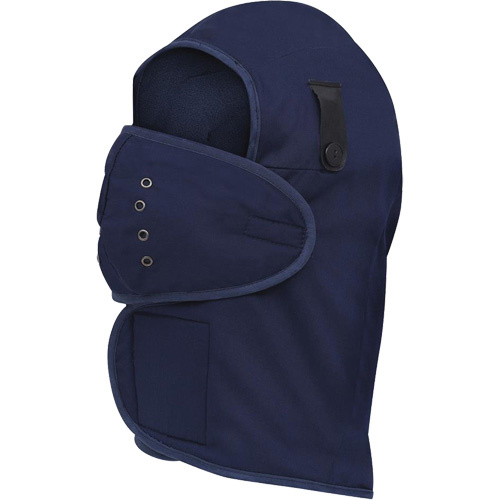 Pioneer V4040280-O/S 565N Long-Necked Hardhat Liner, Fleece Lining, One Size, Navy Blue - Each