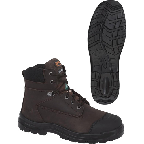 Pioneer 1026 Brown 6"" Work Boots  (Pair)-Click on options for variations & Details.