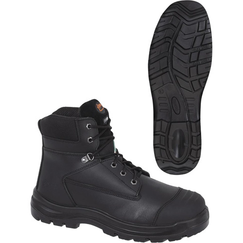 Pioneer 1025 Black 6"" Work Boots  (Pair)-Click on options for variations & Details.
