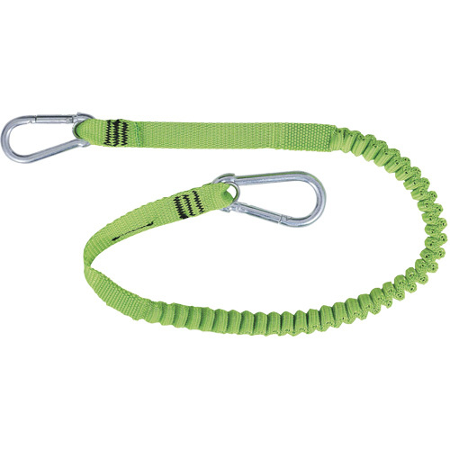 Peakworks  V856230  TT-9902 Slim Line Tool Tether Harness Lanyard, Fixed Length, Dual Carabiner - Each