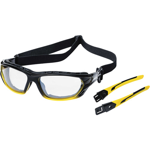 Sellstrom  S70002  XPS530 Sealed Safety Glasses, Indoor/Outdoor Lens, Anti-Scratch, ANSI Z87+/Meets/Exceeds CSA Z94.3 - Each