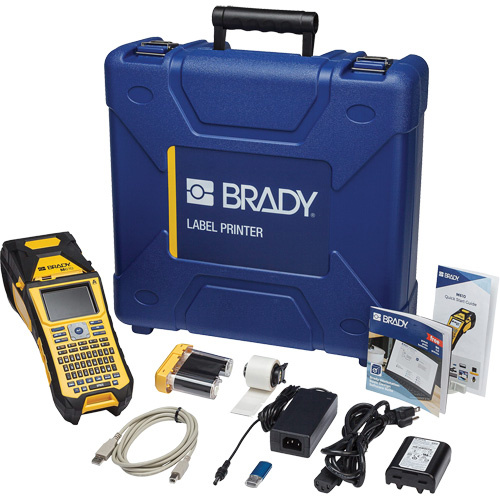 Brady  M610-KIT  M610 Handheld Label Maker with Hard Case, 2" Tape - Each