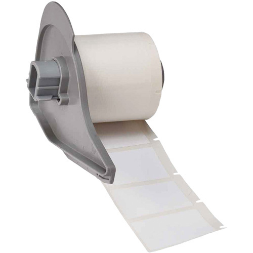 Brady  M7-31-423  Harsh Environment Multi-Purpose Labels, Polyester, 1.5" L x 1" H, White - Roll