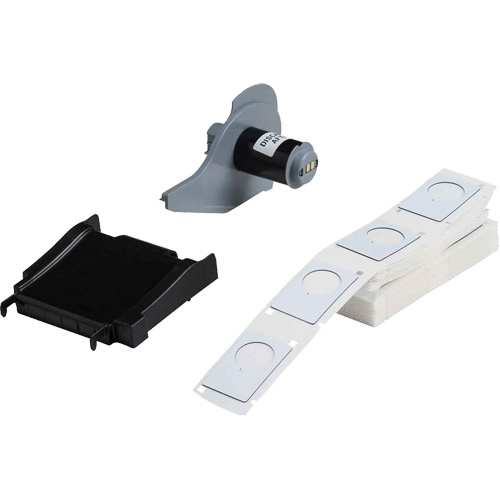 Brady  M7-168-593  Raised Panel Labels, Polyester, 1.2" L x 1.9" H, White - Box of 100