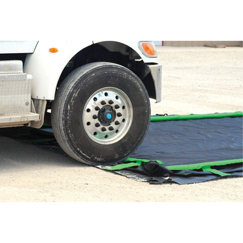 Ultratech  8654  Rapid Rise Ultra-Containment Berm<sup>?</sup>, 179 US gal. Capacity, 4' W x 6' L x 12" H, Foam Wall - Each