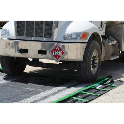 Ultratech 8433 Rapid Rise Ultra-Containment Berm<sup>?</sup>, 5610 US gal. Capacity, 15' W x 50' L x 12" H, Foam Wall - Each - Image 4