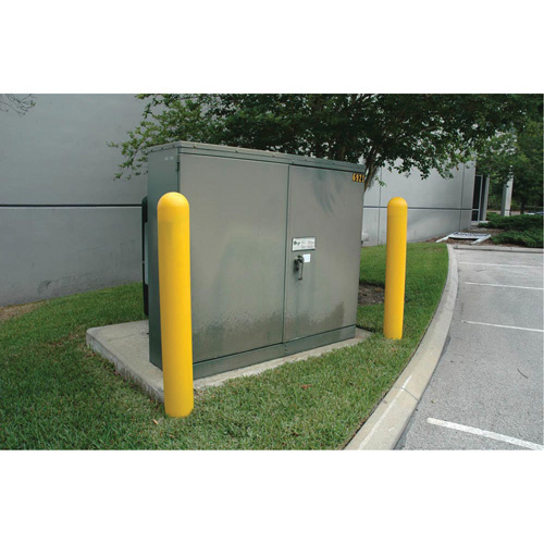 Ultratech  1525  Ultra-Post Protector<sup>?</sup>, 4" Dia. x 52" L, Yellow - Each