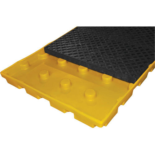 Ultratech  1175  6-Drum Ultra-Spill Deck<sup>?</sup>, 66 US gal. Spill Capacity, 74.3" x 50" x 5.3" - Each