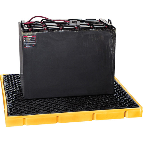 Ultratech  2223  4-Drum Ultra-Spill Deck<sup>?</sup>, 35 US gal. Spill Capacity, 54.5" x 54.5" x 4.3" - Each