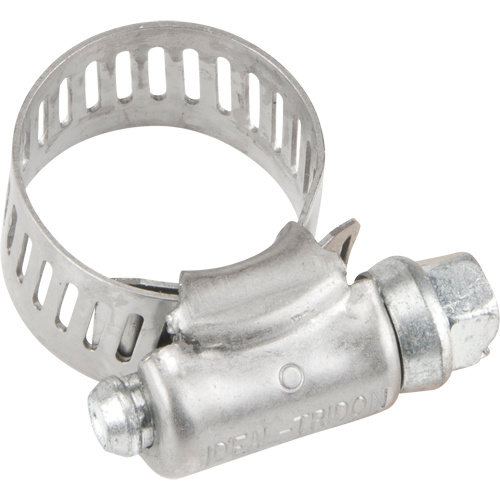Ideal Clamp HS-10 HOSE CLAMP SS&ZINC PLATED REUSABLE 9/16" 1 1/16", Min Dia. 1/2"-(Each)