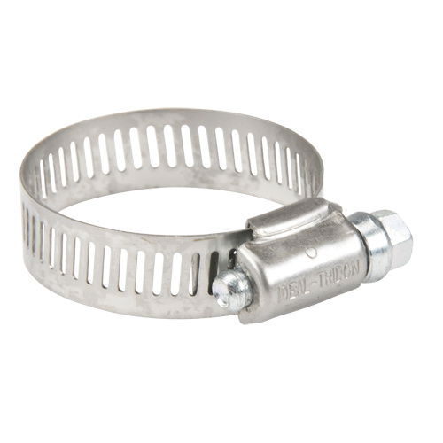 Ideal Clamp HS-20 HOSE CLAMP SS & ZINC PLATED REUSABLE 3/4"-1 3/4", Min Dia. 3/4"-(Each)