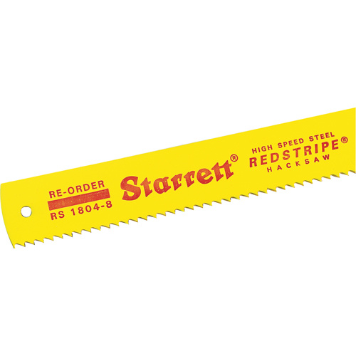 Starrett  RS1210-5  Restripe<sup>?</sup> Power Hacksaw Blades, 12" L, 10 TPI - Each