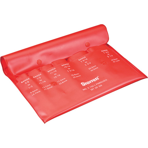 Starrett  S154LZZ  Plastic case for Adjustable Parallel Set of 6 (Case Only) - Each