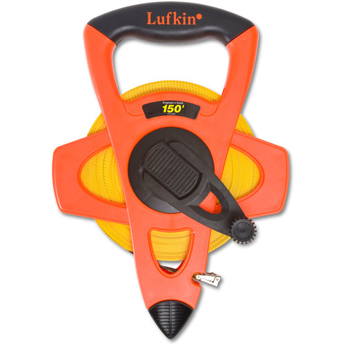 Lufkin By Crescent  FE150D  Engineer's Fiberglass Tape Measure, 150' - Each