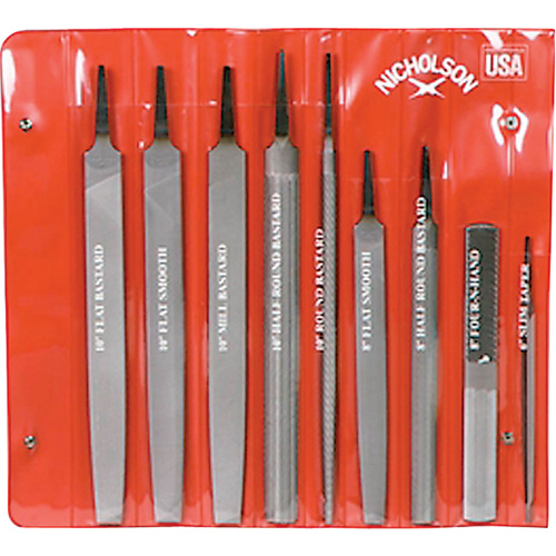 Nicholson By Crescent 22030NNN 9-Piece Maintenance File Set, 9 Pcs - Each