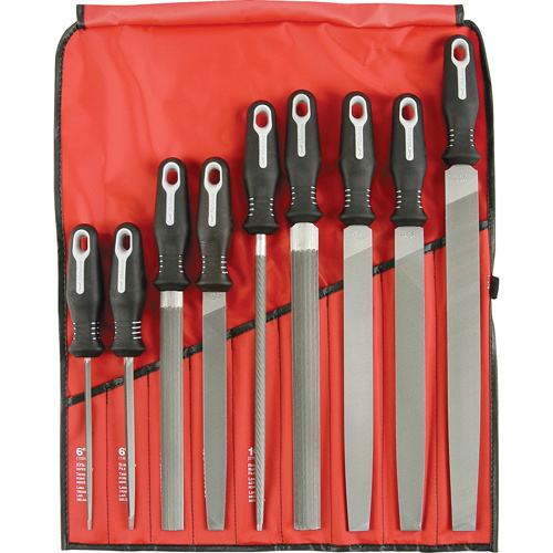 Nicholson By Crescent 22030HNNN 9-Piece Ergonomic File Set, 9 Pcs - Each