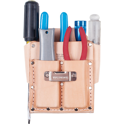 Kuny's 700 Multi-Tool Pouch, Multiple Tool Holder, Leather, 5 Pockets-(Each)