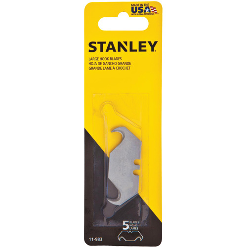 Stanley Tools 11-983 1996? Large Hook Blades, Single Style - Pack of 5