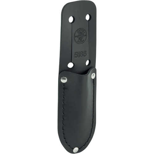 Klein Tools 5188 Cable-Splicers Knife Holder, Knife Holder, Leather, 1 Pockets-(Each)