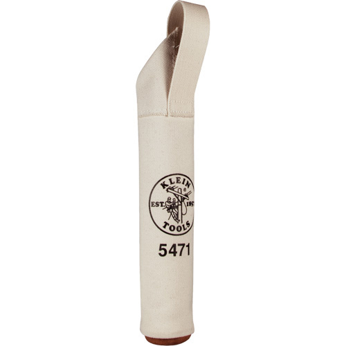 Klein Tools 5471 Electrode Bag, Tool Holder, Canvas/Leather, 1 Pockets-(Each)
