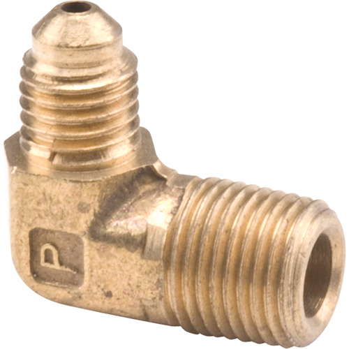 Dominion DF49-10C Flare Elbow 90° Forged-tube To Male Pipe, 5/8" x 3/8"-(Each)