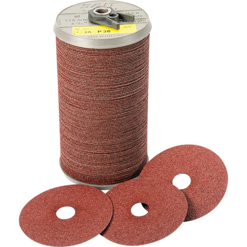 United Abrasives Inc.  50031  Blue Line? General Purpose Fibre Disc, Aluminum Oxide, 24, 7" Dia x 7/8" Arbor - Each