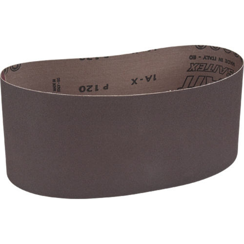 United Abrasives Inc.  57907  Portable Abrasive Belt, 4" W x 24" L, Aluminum Oxide, 120 Grit - Each