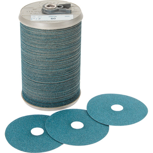 United Abrasives Inc.  59424  Blue Line? Aggressive Grinding Fibre Disc, Zirconium, 24, 4-1/2" Dia x 7/8" Arbor - Each