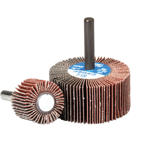 United Abrasives Inc.  70103  Flap Wheel, Aluminum Oxide, 180 Grit, 3" x 1" x 1/4" - Each
