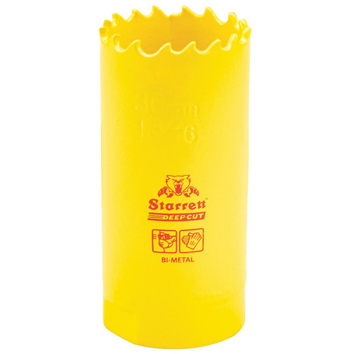 Starrett  DCH0136-G  Bi-Metal Holesaw - 1-3/16, 1-3/16", 2" Depth of Cut, Bi-Metal - Each