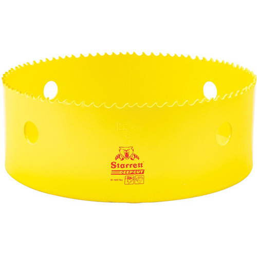 Starrett  DCH0600-G  Bi-Metal Holesaw - 6", 6", 2" Depth of Cut, Bi-Metal - Each